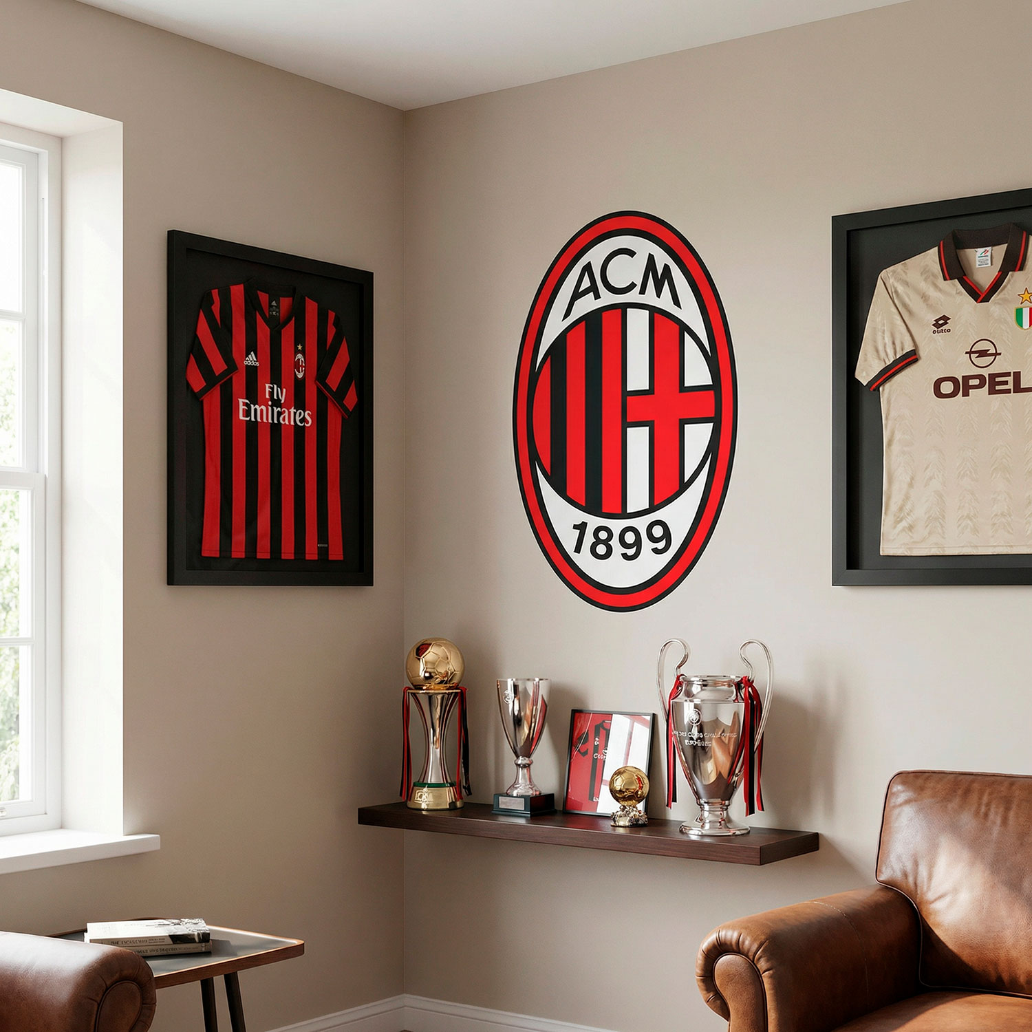 Stickers muraux: &Eacute;cusson AC Milan