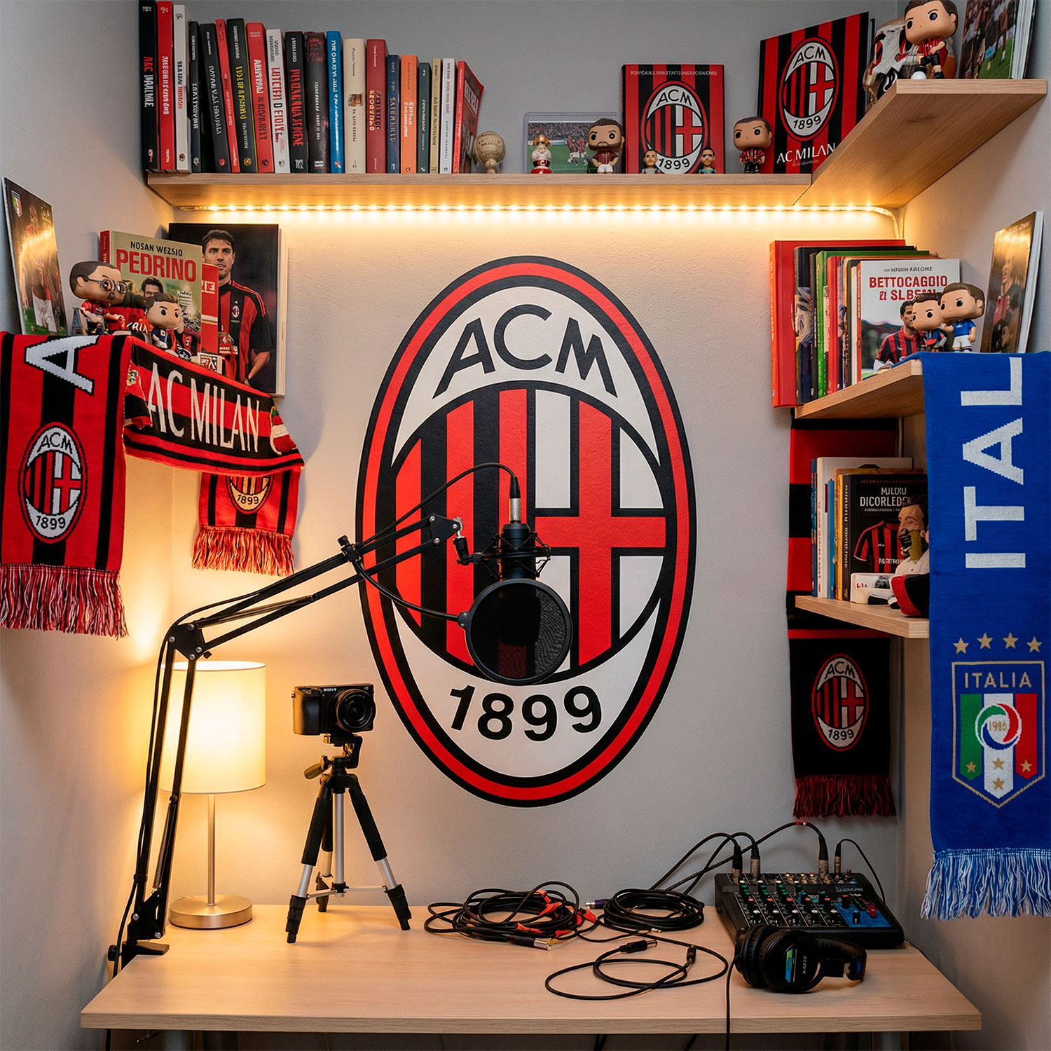 Stickers muraux: &Eacute;cusson AC Milan