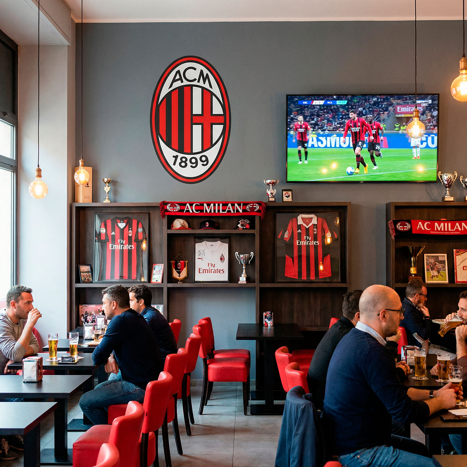 Stickers muraux: &Eacute;cusson AC Milan