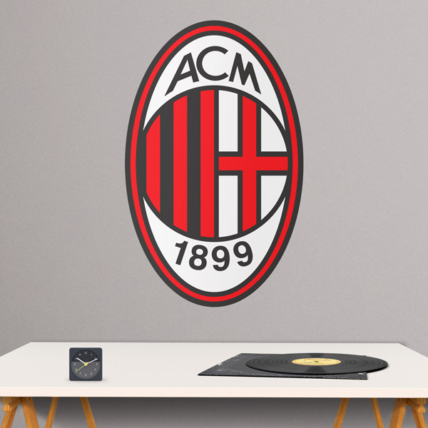 Stickers muraux: Écusson AC Milan