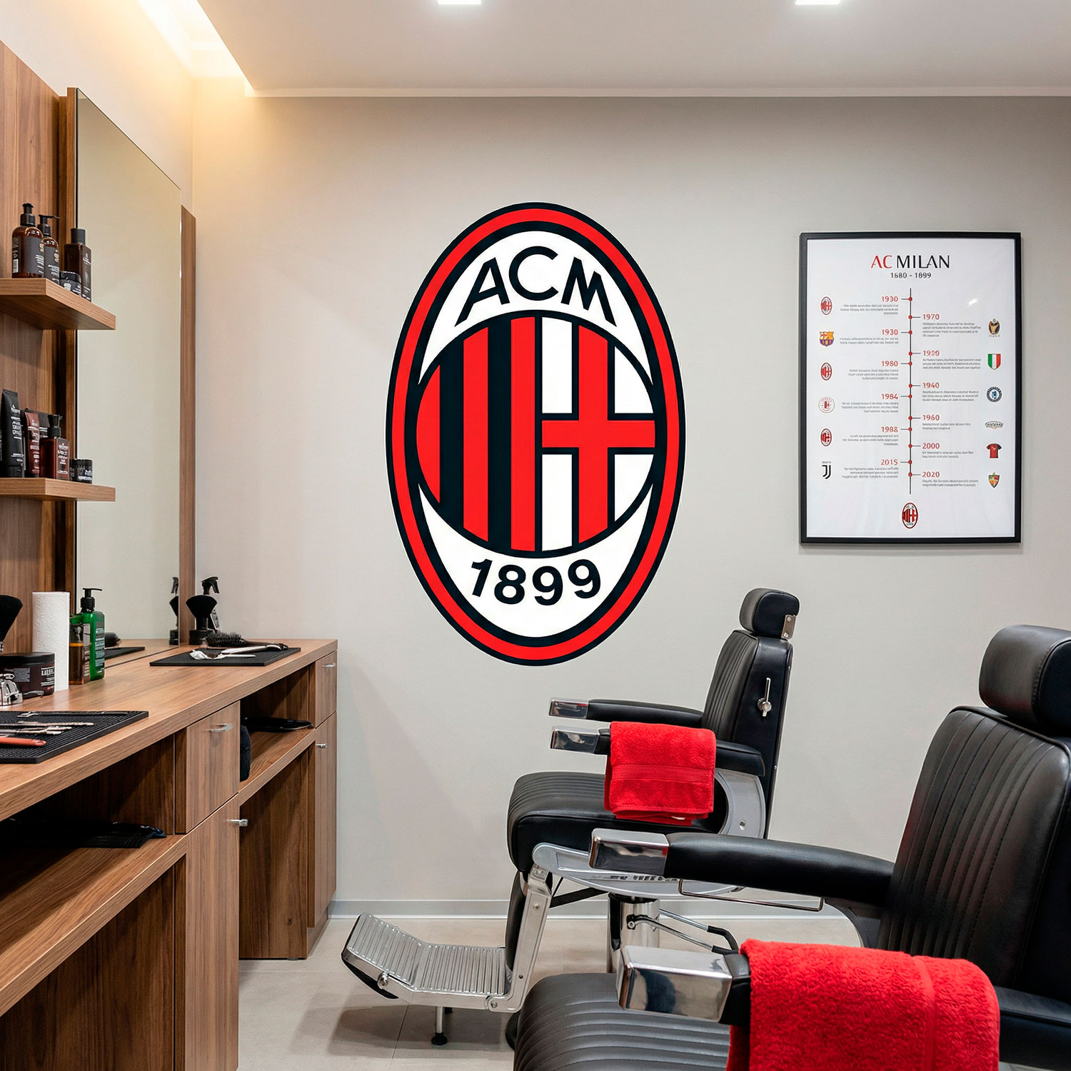 Stickers muraux: &Eacute;cusson AC Milan