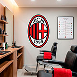 Stickers muraux: &Eacute;cusson AC Milan 22