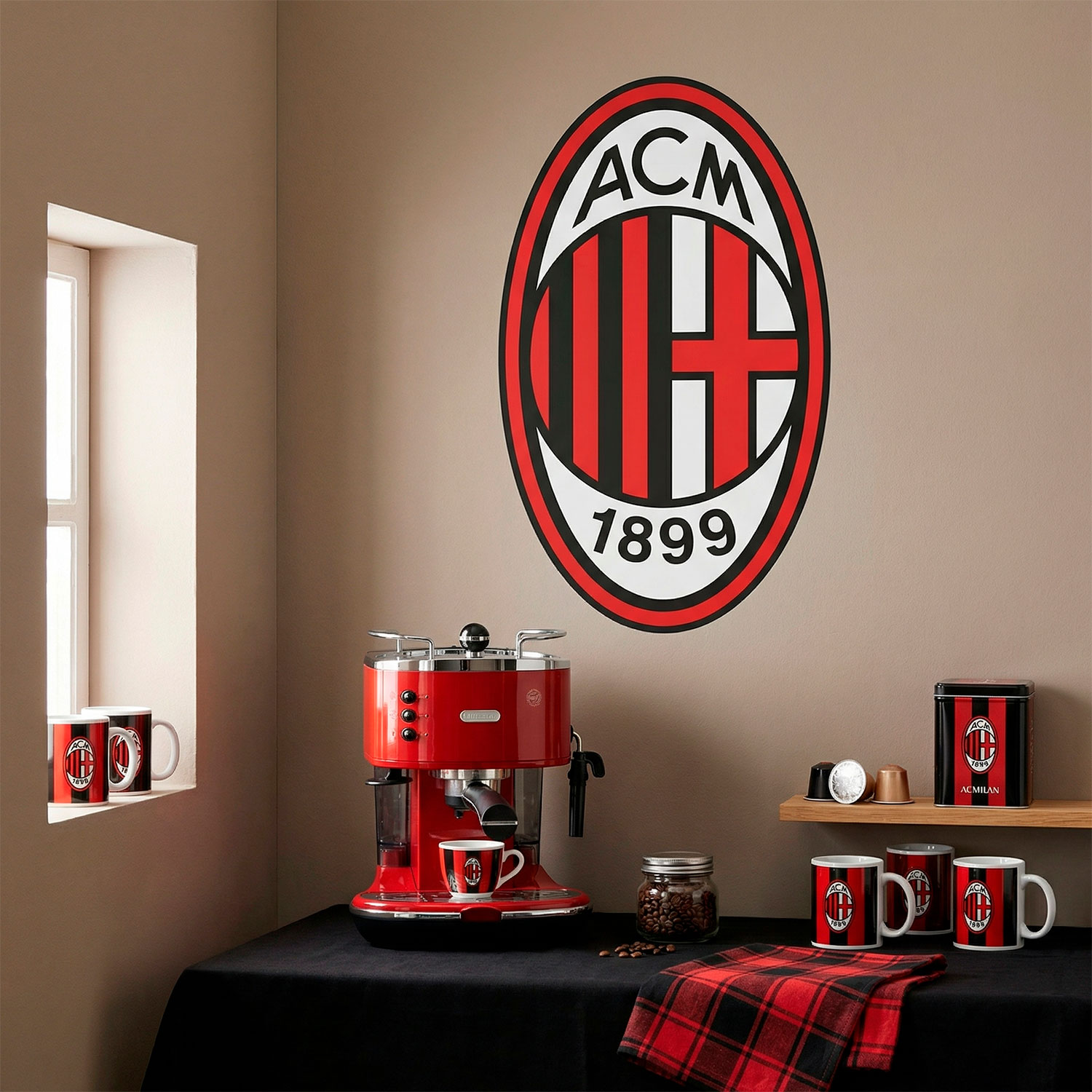 Stickers muraux: &Eacute;cusson AC Milan