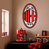 Stickers muraux: &Eacute;cusson AC Milan 27