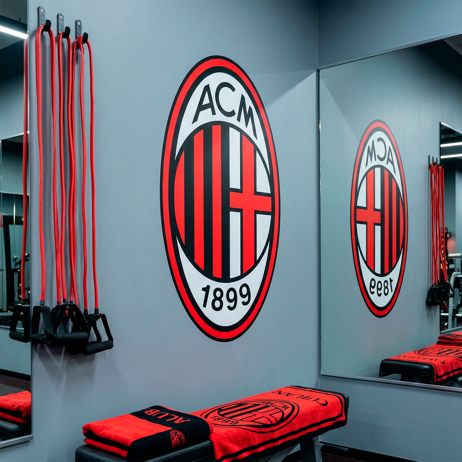 Stickers muraux: &Eacute;cusson AC Milan
