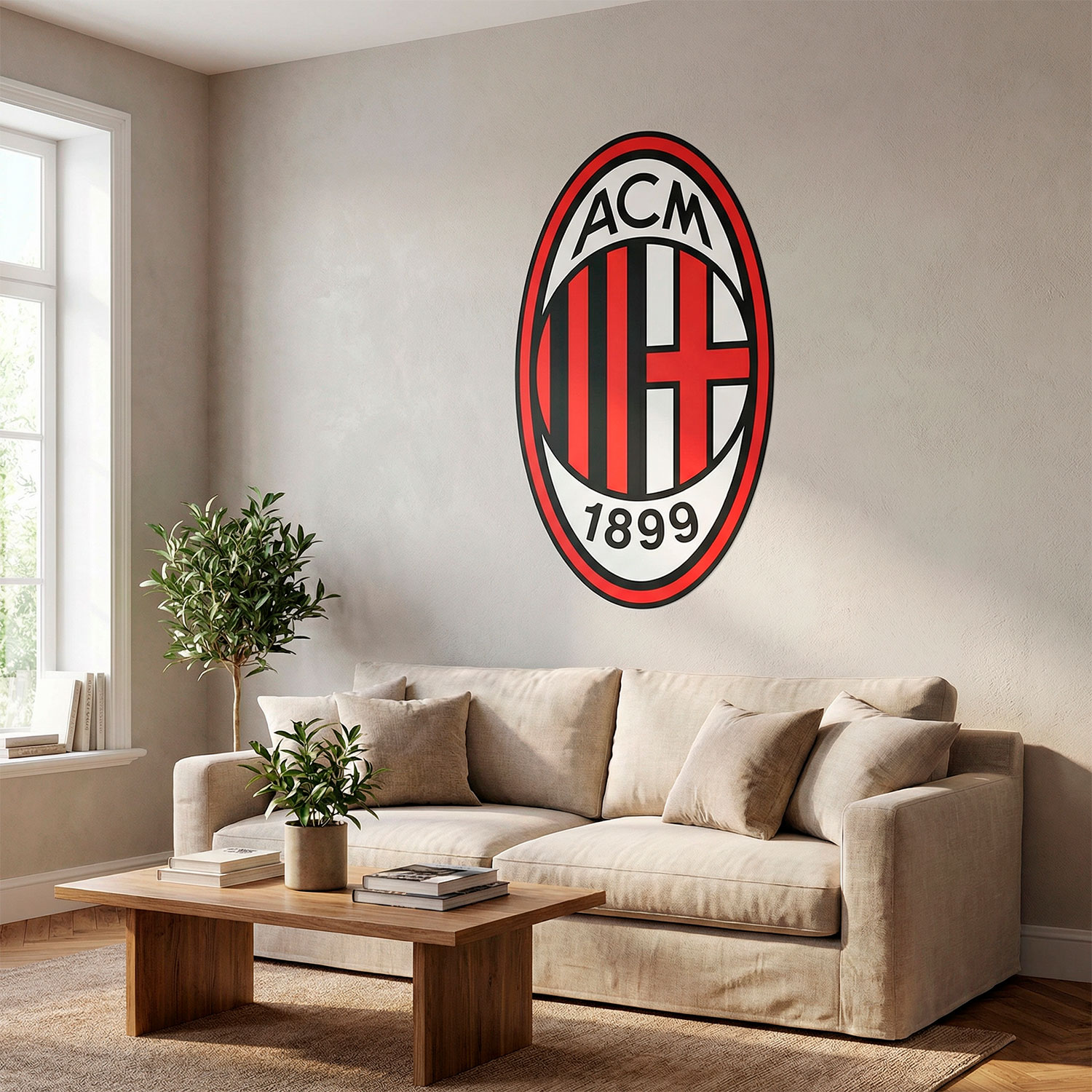 Stickers muraux: &Eacute;cusson AC Milan
