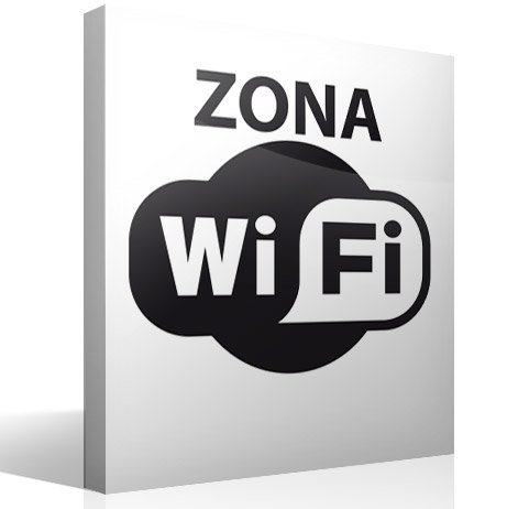 Stickers muraux: Zona Wifi