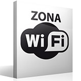 Stickers muraux: Zona Wifi 2