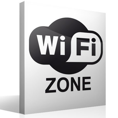 Stickers muraux: Wifi Zone