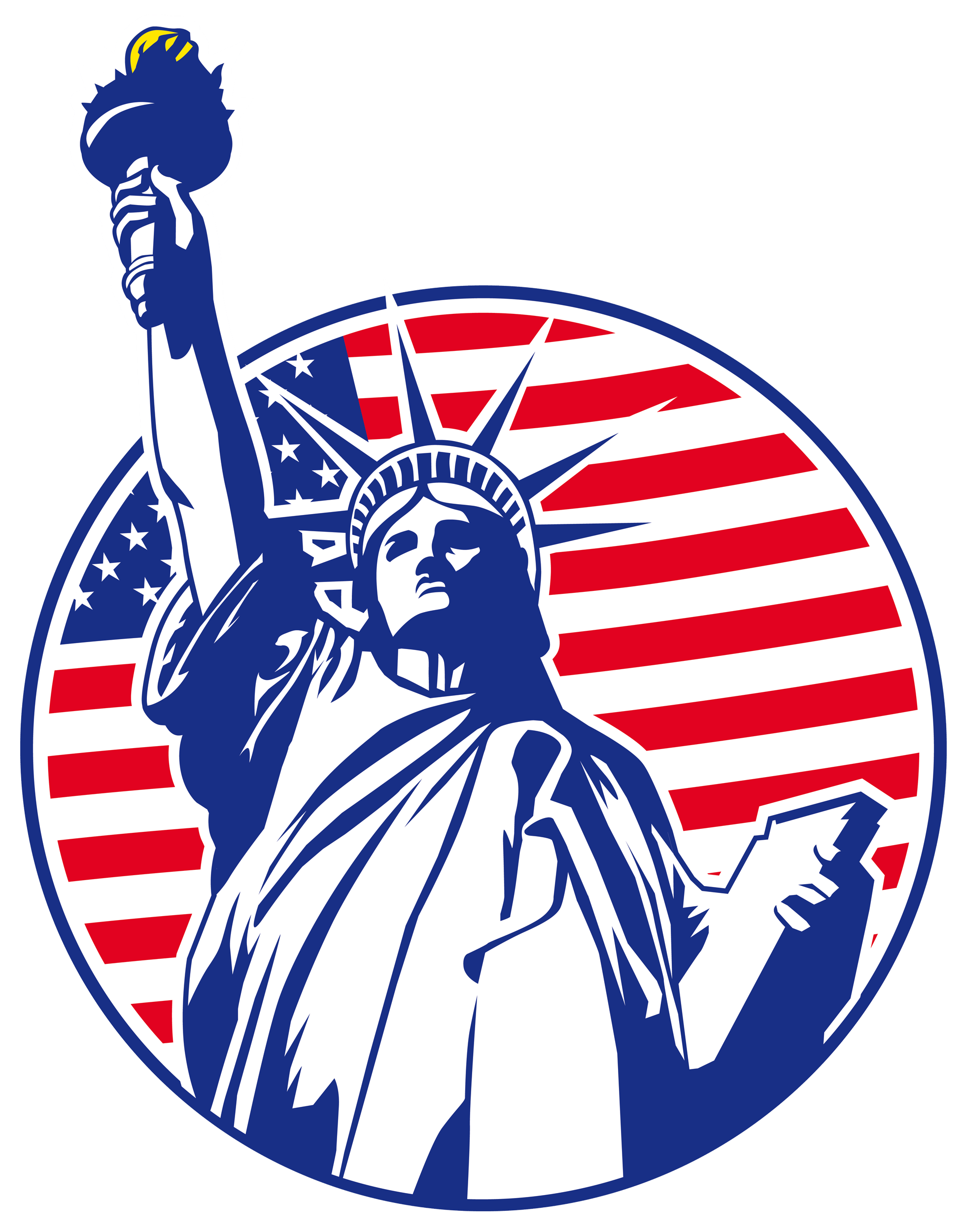 Stickers muraux: Statue de la Liberté