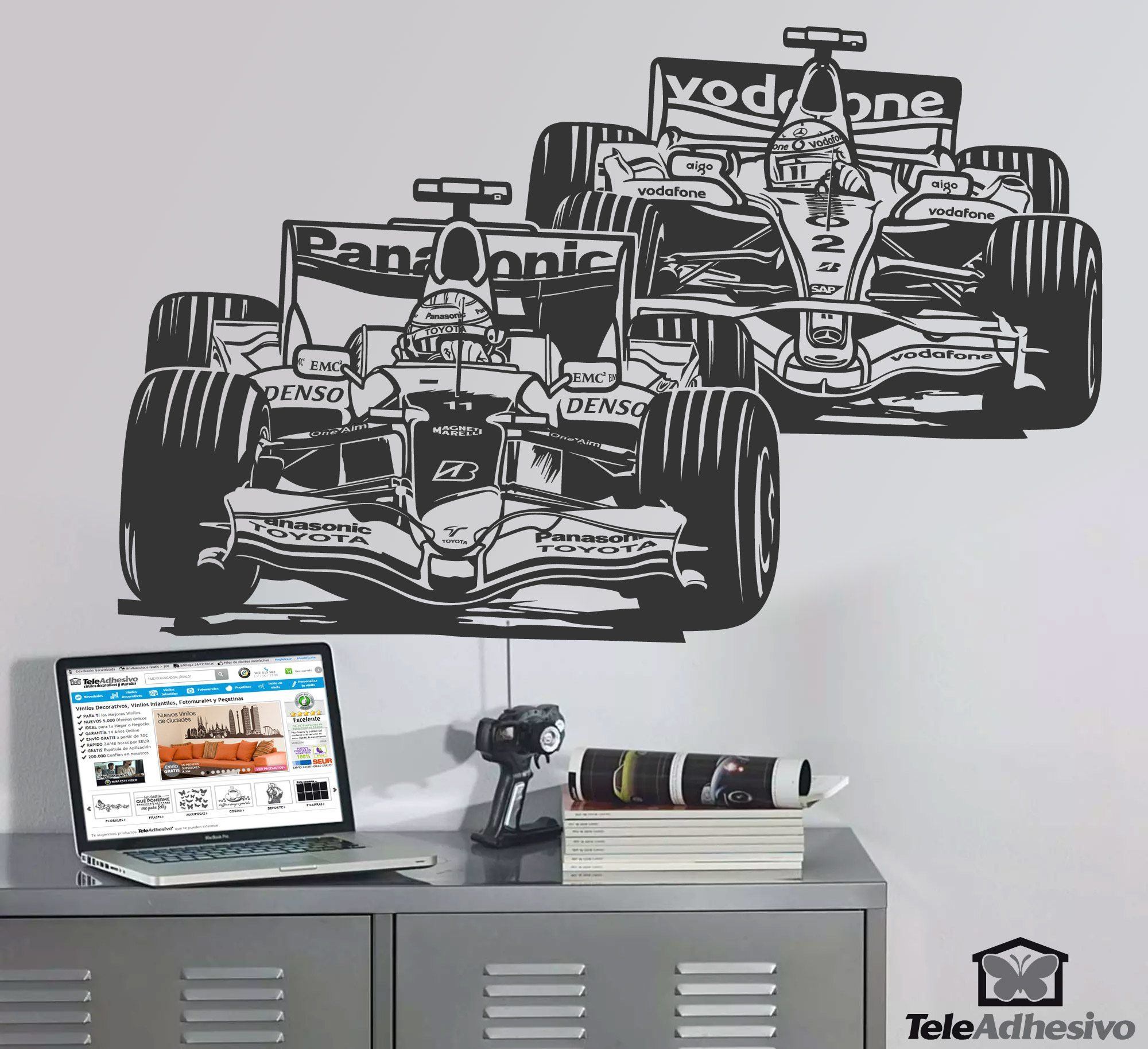 Stickers muraux: Formule 1 Grand Prix