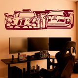 Stickers muraux: Voitures de Courses 7