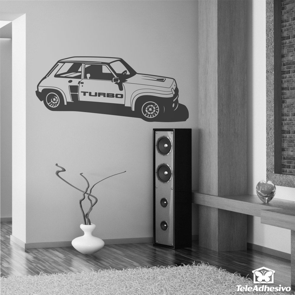 Stickers muraux: Renault 5 Turbo Cup