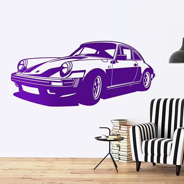 Stickers muraux: Porsche 911 Classique