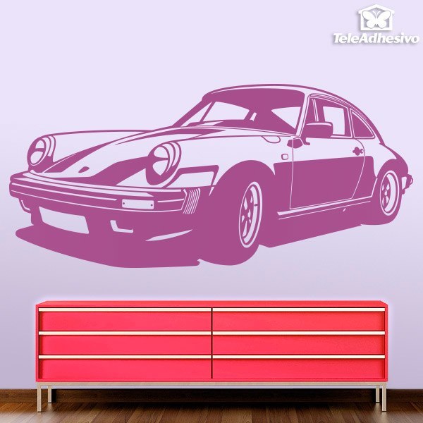 Stickers muraux: Porsche 911 Classique