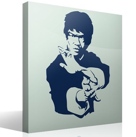 Stickers muraux: Maître Bruce Lee