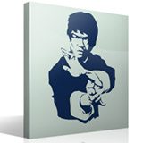 Stickers muraux: Maître Bruce Lee 3