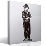 Stickers muraux: Charles Chaplin 3