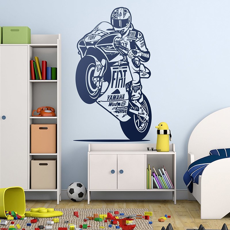 Stickers muraux: Dorsale MotoGP 46