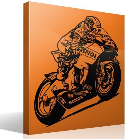 Stickers muraux: MotoGP Repsol