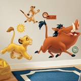 Stickers pour enfants: Simba, Timon et Pumbaa 3