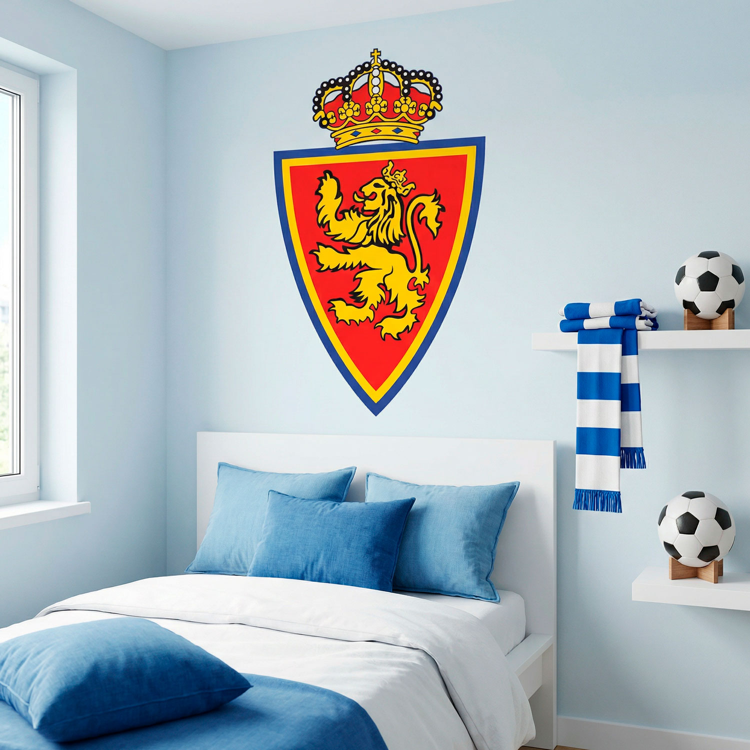 Stickers muraux: &Eacute;cusson Real Zaragoza 