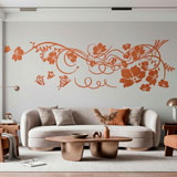 Stickers muraux: Floral avec papillons 12