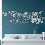 Stickers muraux: Floral avec papillons 17