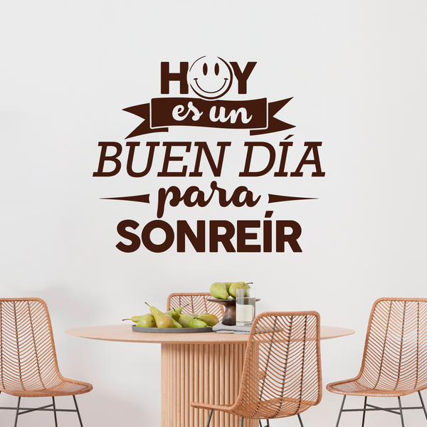 Stickers muraux: Hoy es un buen día...