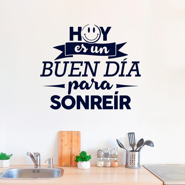Stickers muraux: Hoy es un buen día...