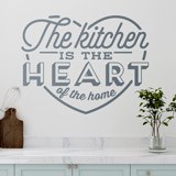 Stickers muraux: La Cuisine est le Coeur de la Maison en Anglais 2