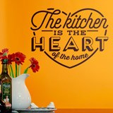 Stickers muraux: La Cuisine est le Coeur de la Maison en Anglais 3