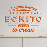 Stickers muraux: Un mundo bonito 3