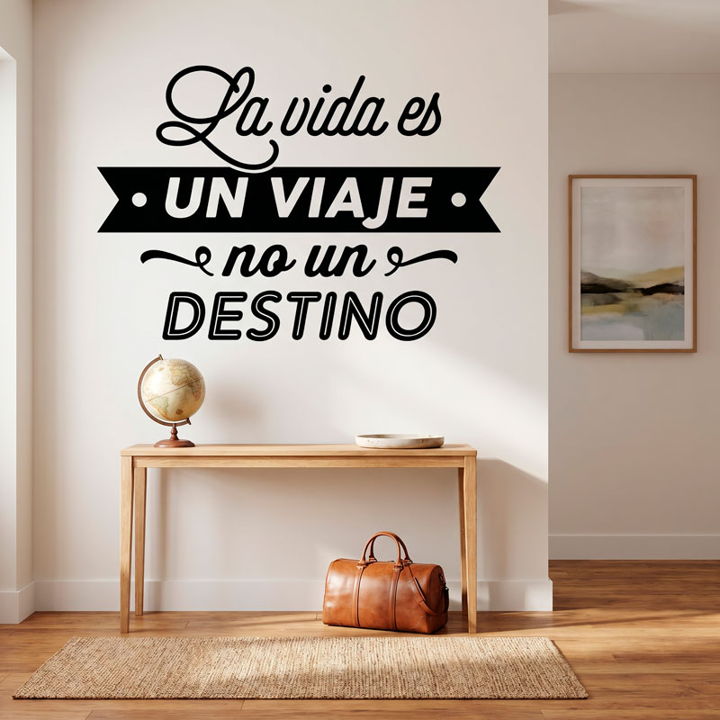 La vida es un viaje no un destino 9/12
