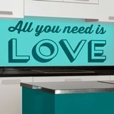 Stickers muraux: All you need is love 2