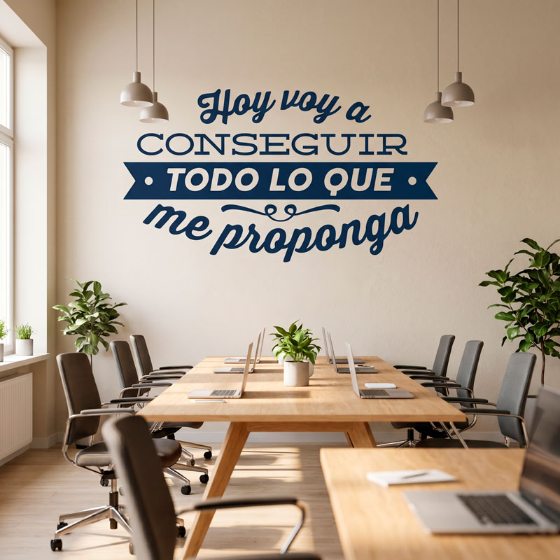 Hoy voy a conseguir 8