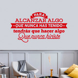 Stickers muraux: Para alcanzar algo... 4