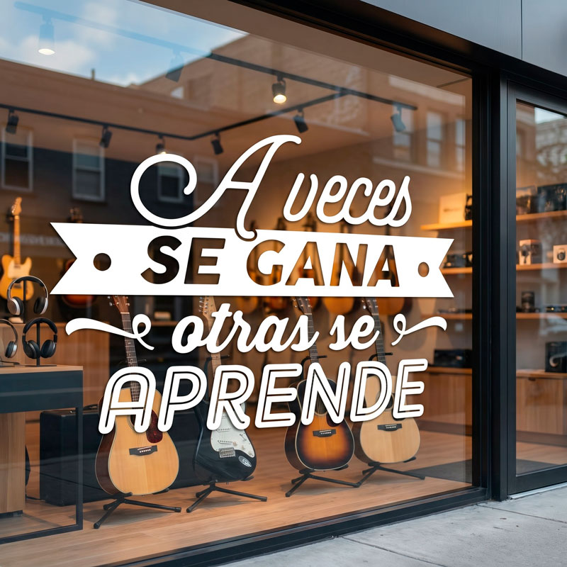 A veces se gana otras se aprende 6/7