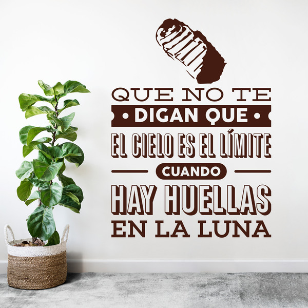 Stickers muraux: Que no te digan que el cielo es el límite...