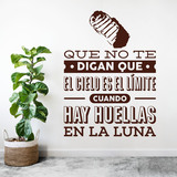 Stickers muraux: Que no te digan que el cielo es el límite... 2