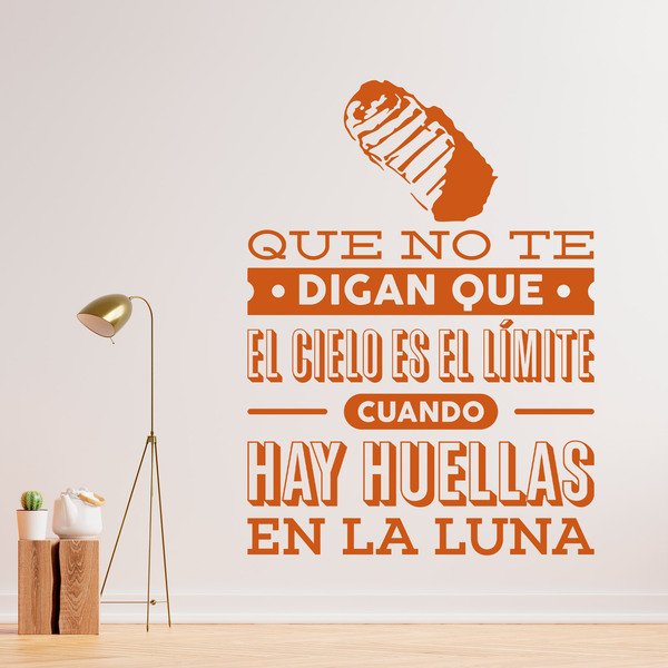 Stickers muraux: Que no te digan que el cielo es el límite...