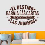 Stickers muraux: El destino baraja las cartas 4