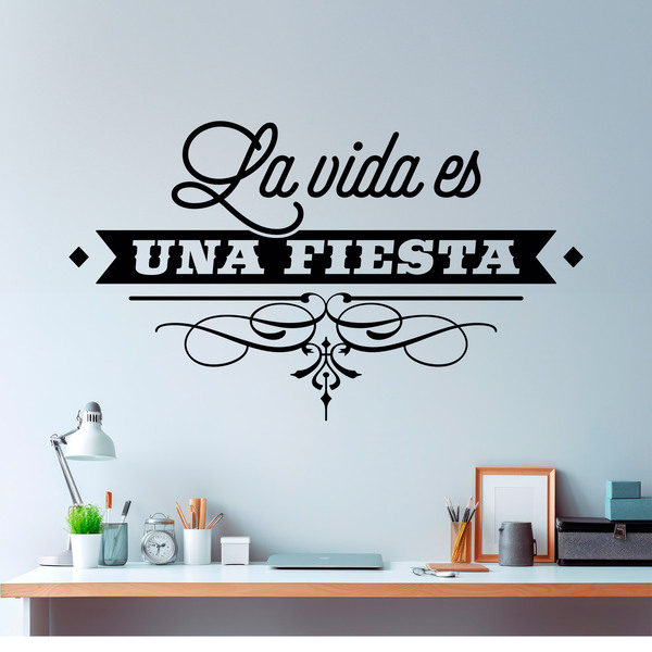 Stickers muraux: La vida es una fiesta