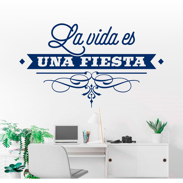 Stickers muraux: La vida es una fiesta