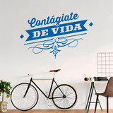 Stickers muraux: Contágiate de vida 2