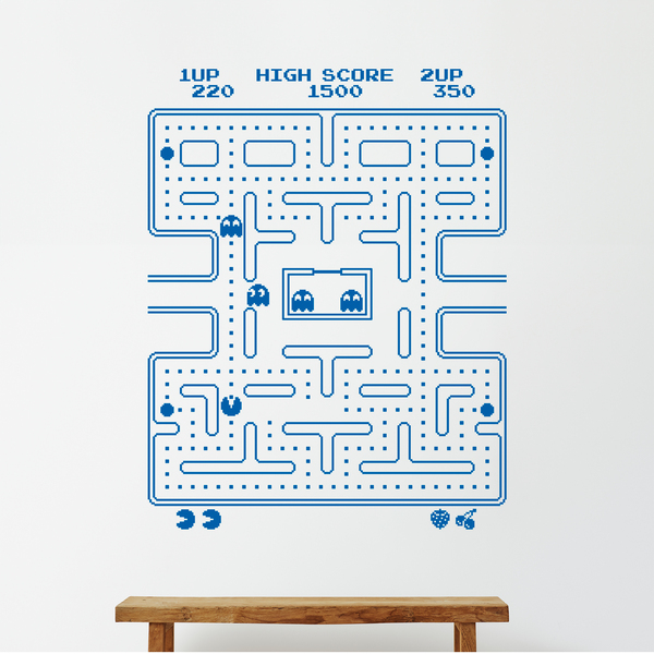Stickers muraux: Pac-Man Jeu D