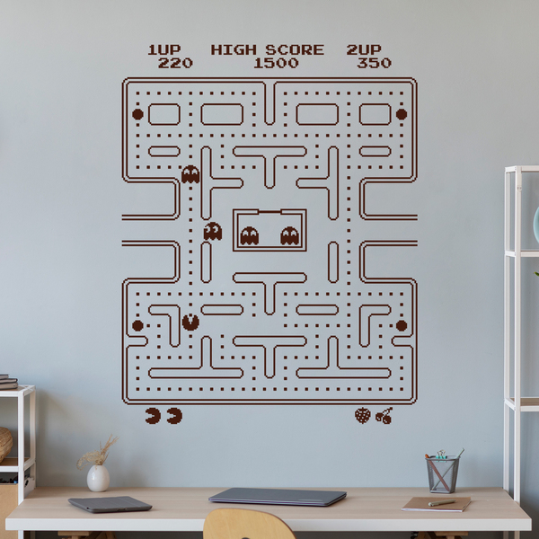 Stickers muraux: Pac-Man Jeu D