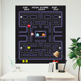 Stickers muraux: Pac-Man Arcade Game Couleur 3
