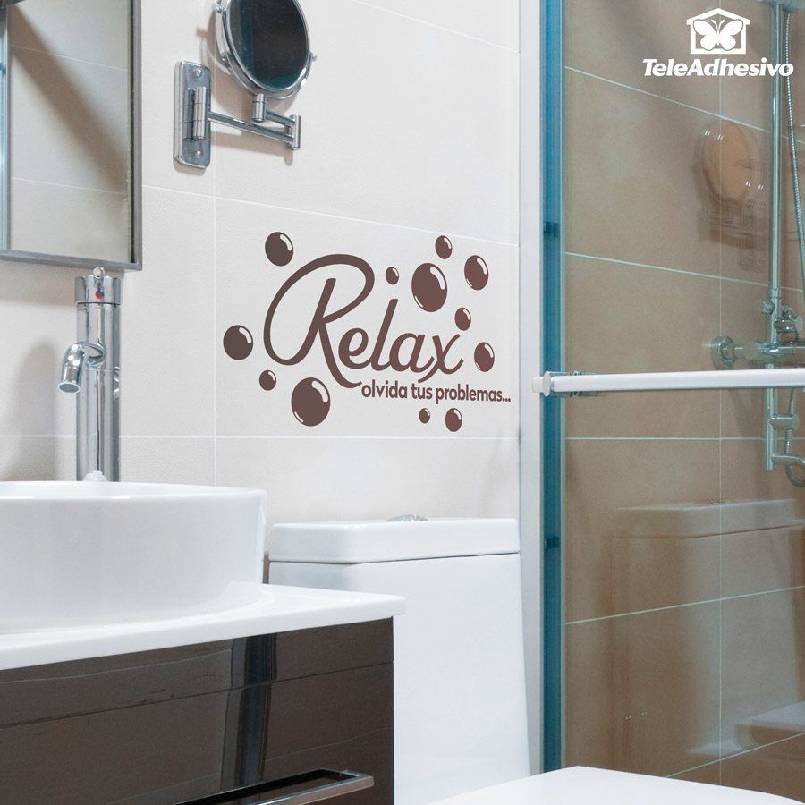 Stickers muraux: Relax, olvida tus problemas