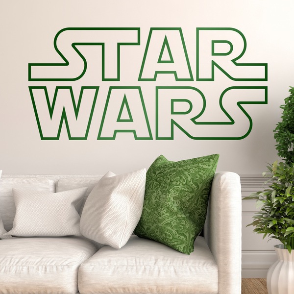 Stickers muraux: Star Wars Logo pointe